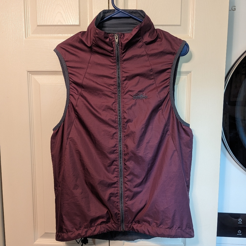 Patagonia windbreaker vest water repellent size small
